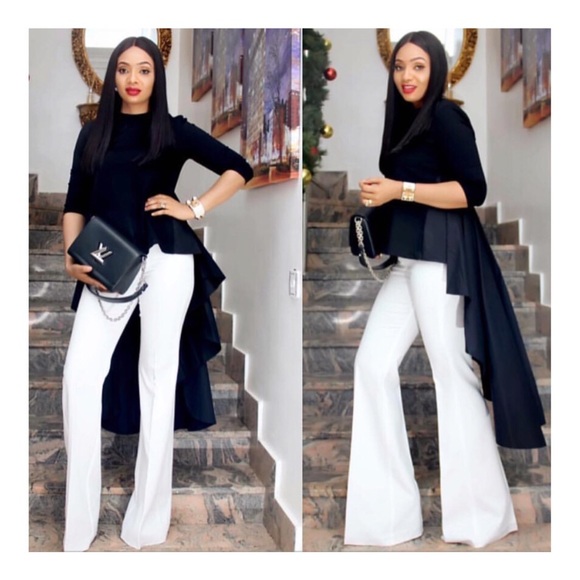 RESTOCKED. GRACIA ASYMMETRICAL TOP - Picture 2 of 3